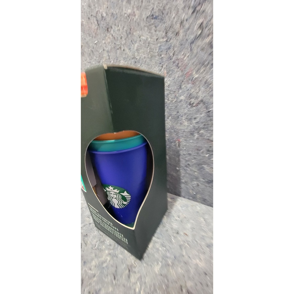 Starbuck's Color Changing Reusable Cold Cups 24oz 5 Cups w/Straws‎ - Picture 2 of 7